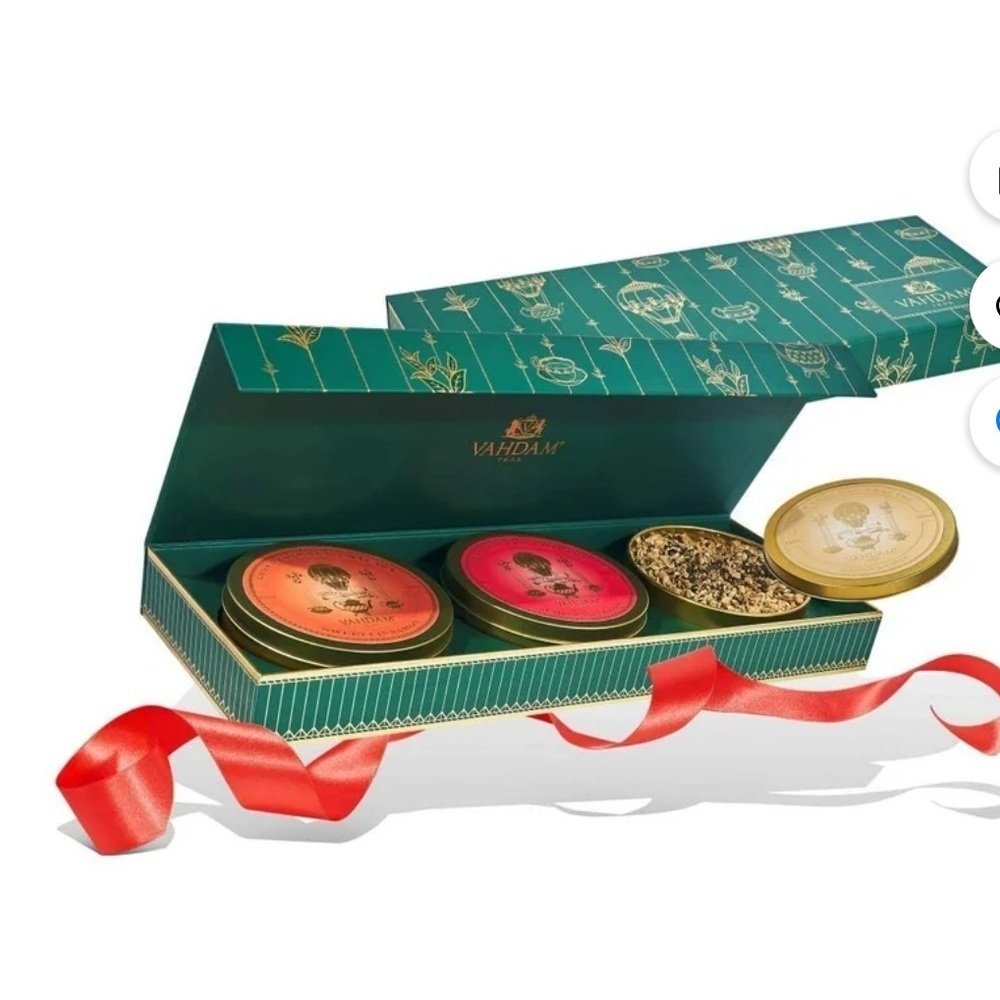 Vahdam India Chai Tea Private Reserve (3 Teas) Pure Loose Leaf Teas SEALED